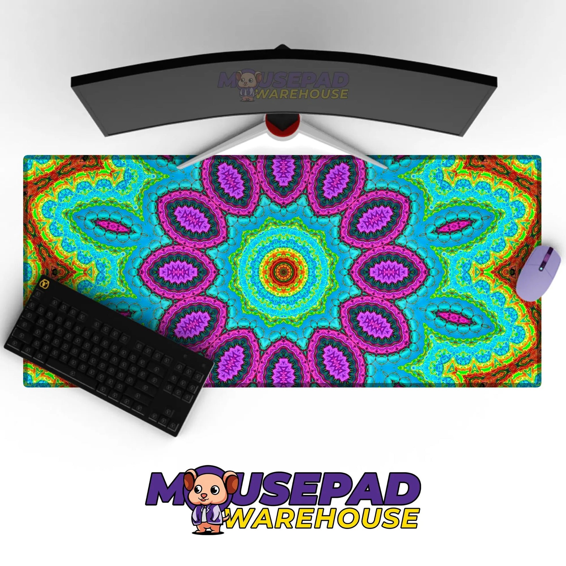 Kaleidoscope Pattern Mousepad 1149707 - Mousepad Warehouse