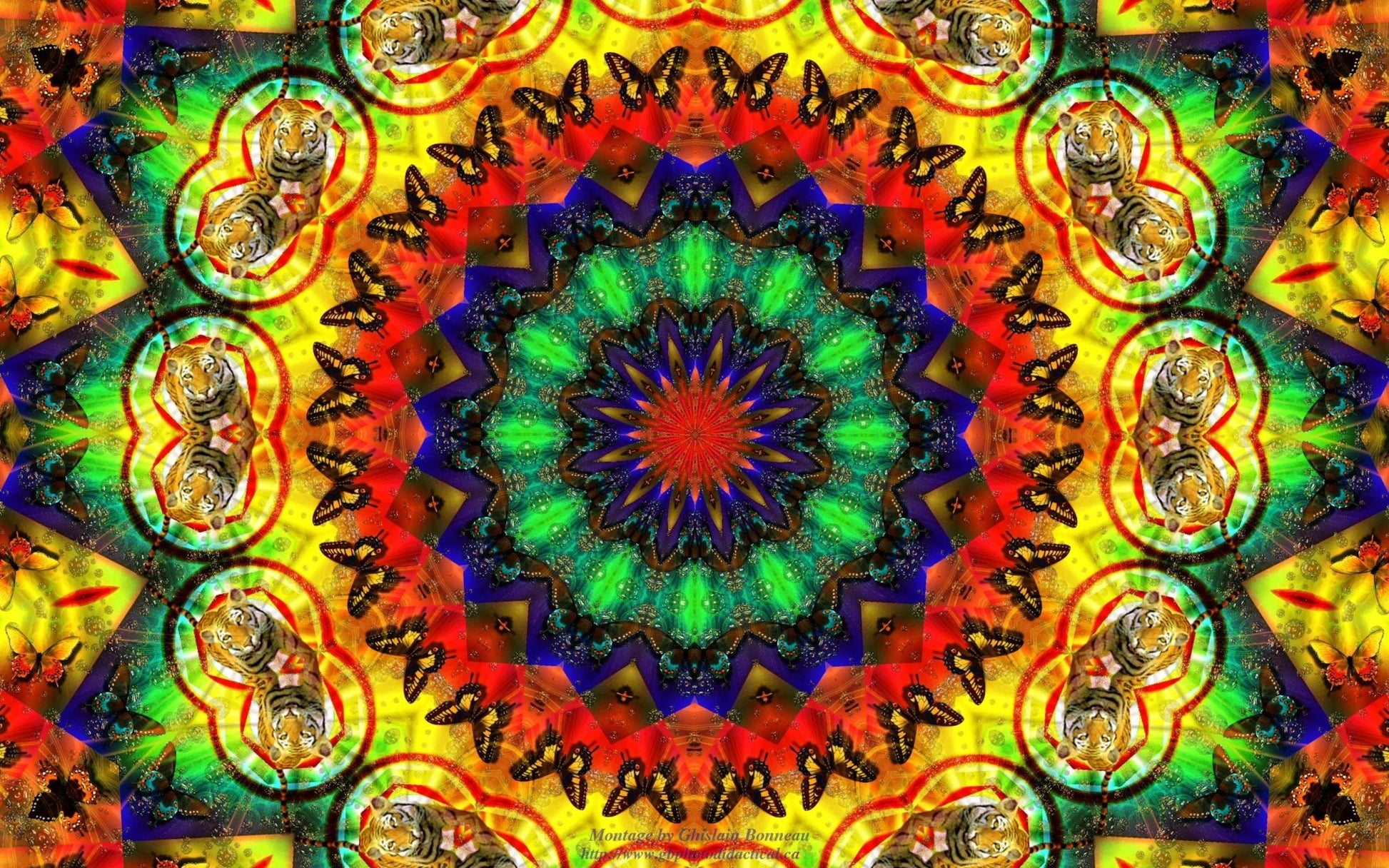 Kaleidoscope Pattern Mousepad 436593 - Mousepad Warehouse