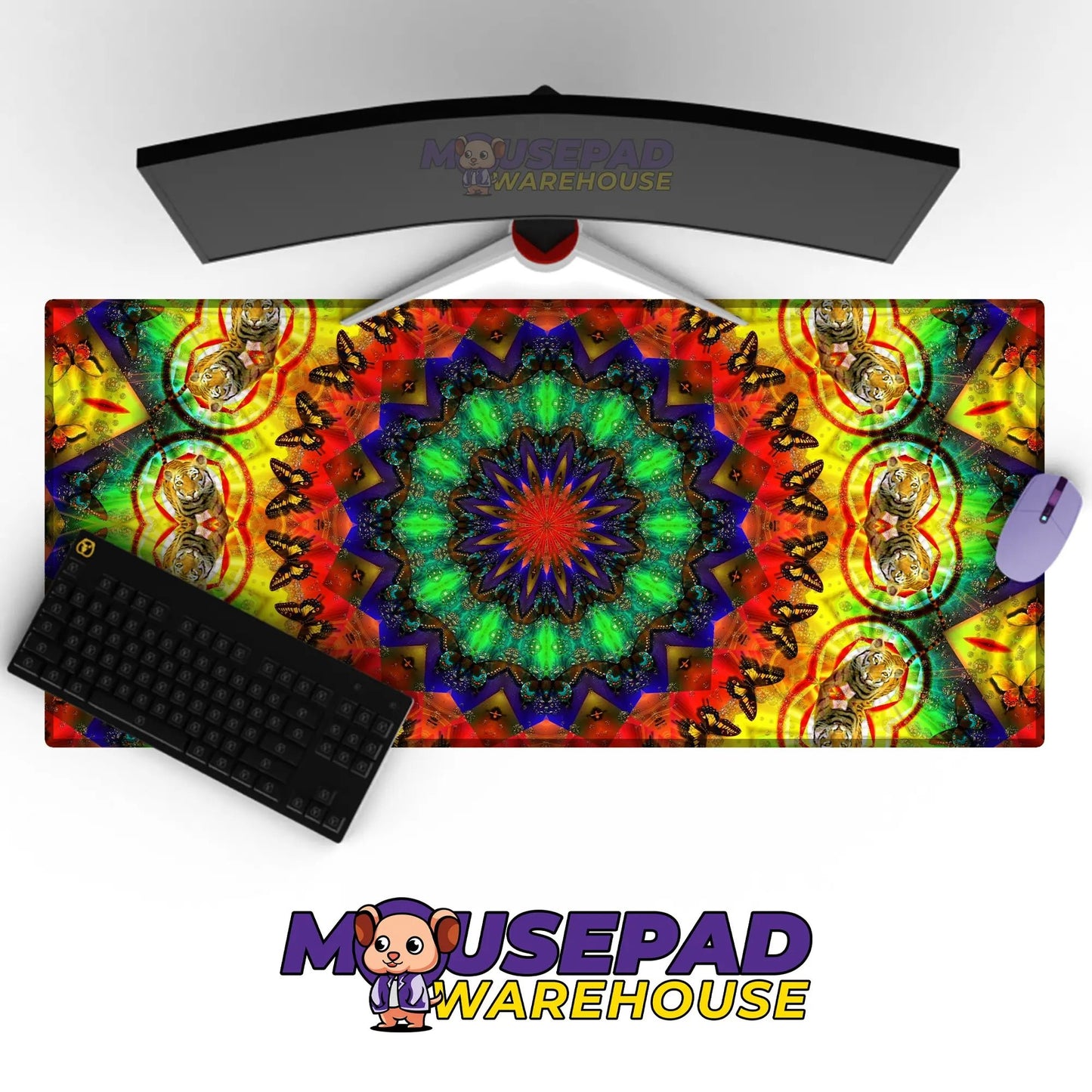 Kaleidoscope Pattern Mousepad 436593 - Mousepad Warehouse