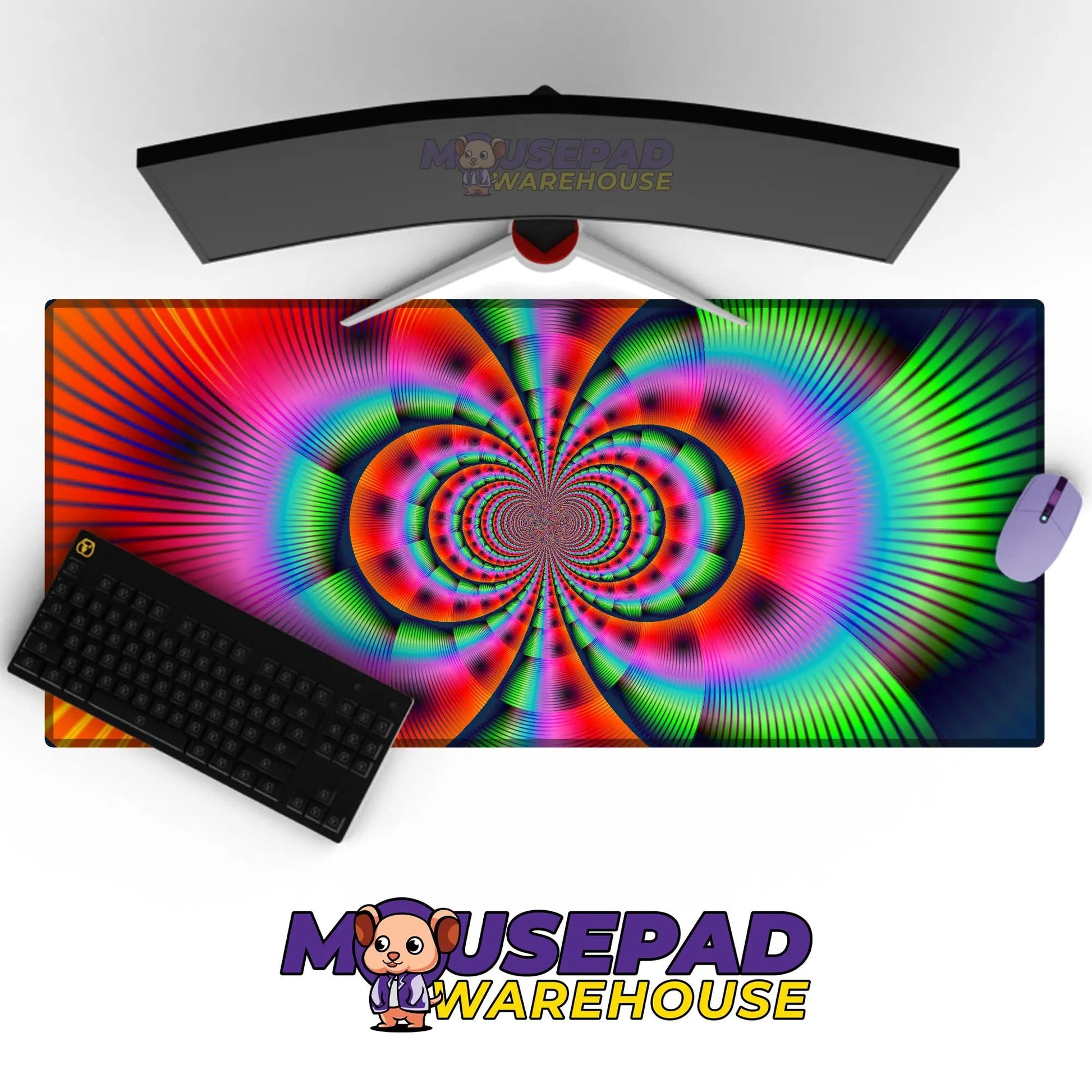 Kaleidoscope Pattern Mousepad 512623 - Mousepad Warehouse