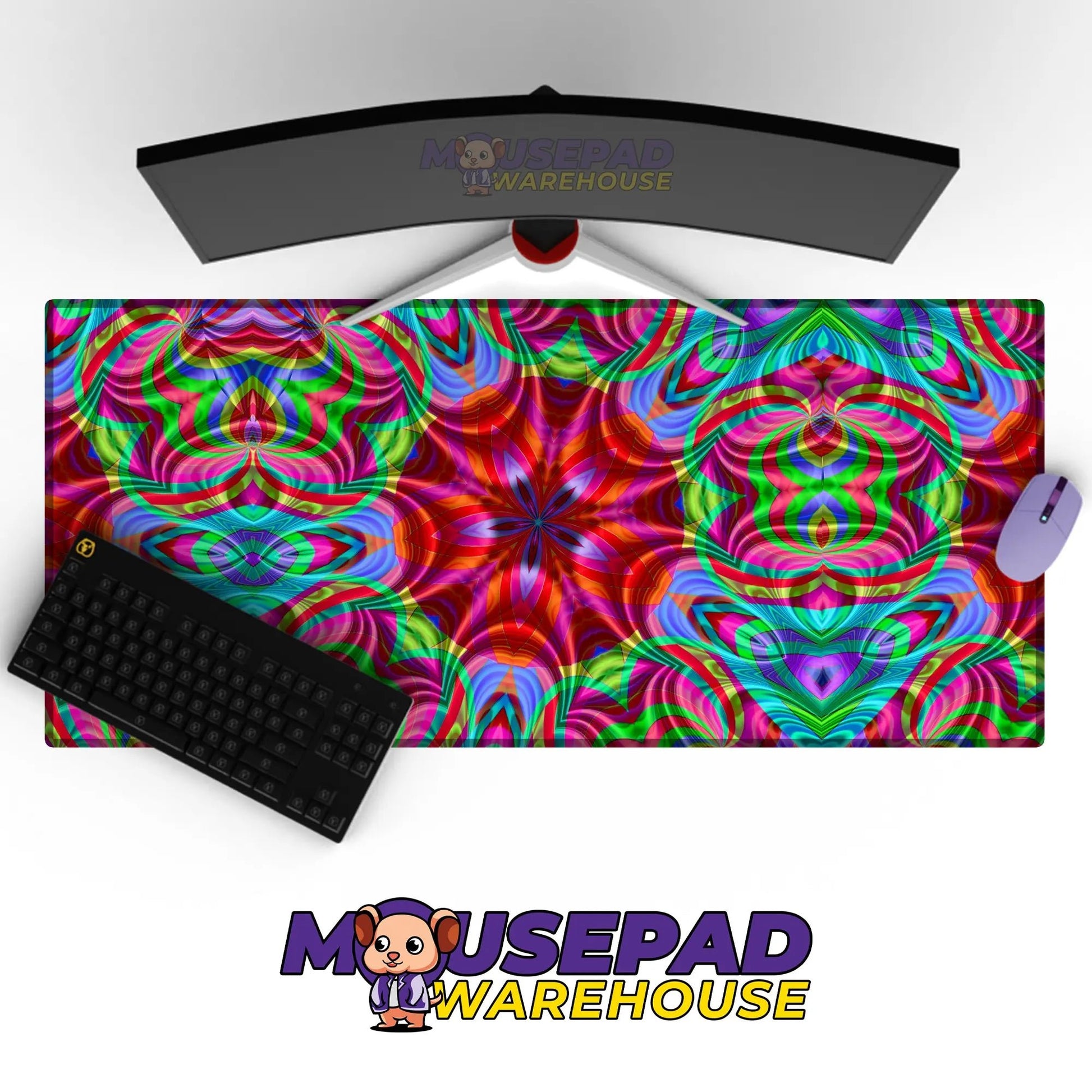 Kaleidoscope Pattern Mousepad 944637 - Mousepad Warehouse