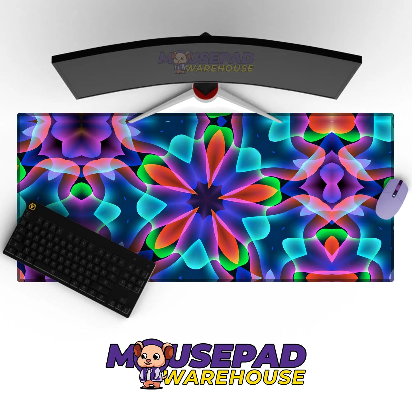 Kaleidoscope Pattern Mousepad 946773 - Mousepad Warehouse