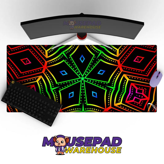 Kaleidoscope Pattern Mousepad 971872 - Mousepad Warehouse