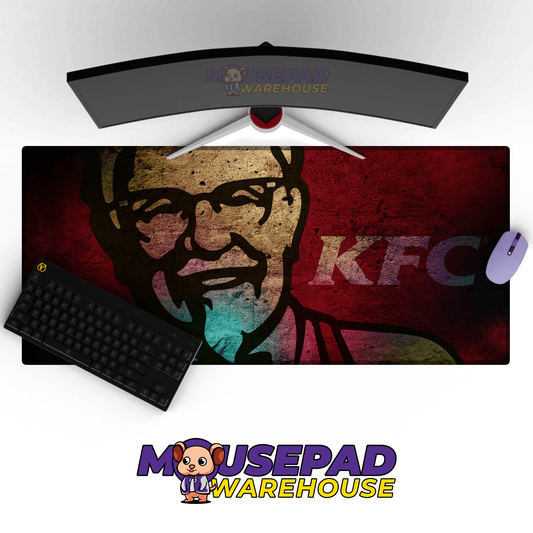 KFC Brand Imagery Mousepad 464229 - Mousepad Warehouse