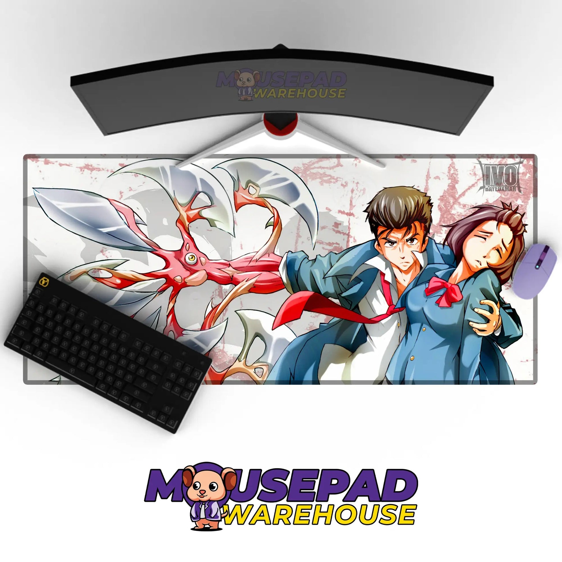 Kiseijuu: Sei no Kakuritsu (Parasyte: The Maxim) Anime Mousepad 972688 - Mousepad Warehouse