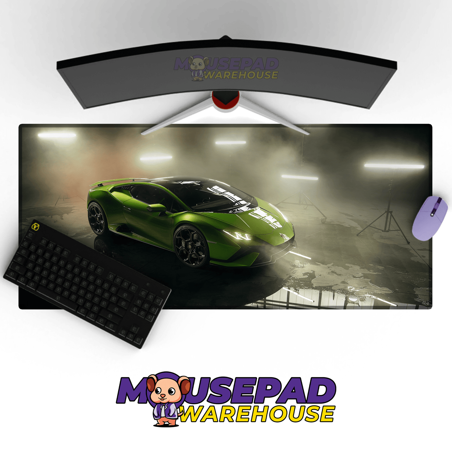 Lamborghini Car Mousepad 1228386 - Mousepad Warehouse