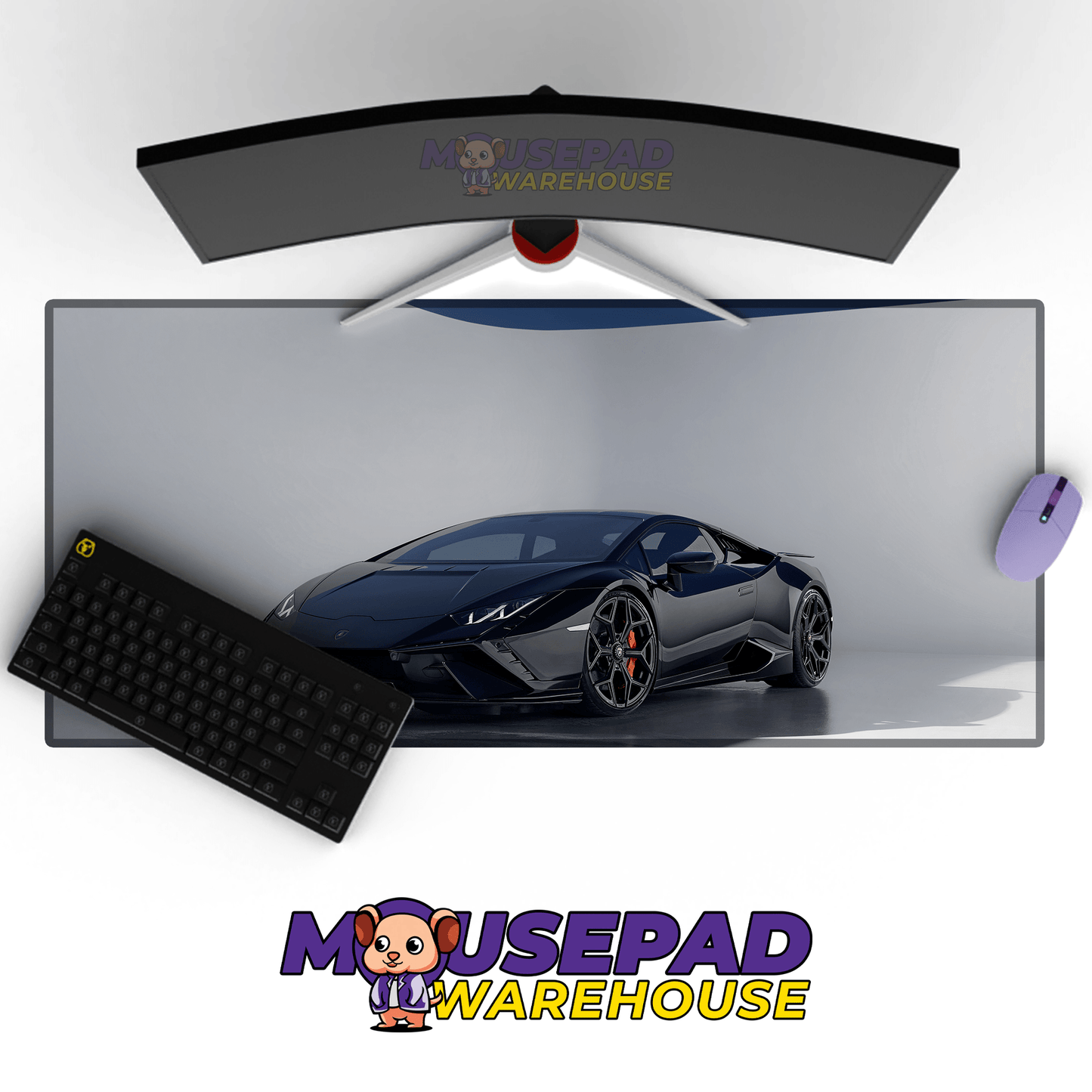 Lamborghini Car Mousepad 1305555 - Mousepad Warehouse