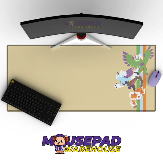 Landorus, Thundurus, Tornadus Pokemon TV Show Mousepad 745070 - Mousepad Warehouse