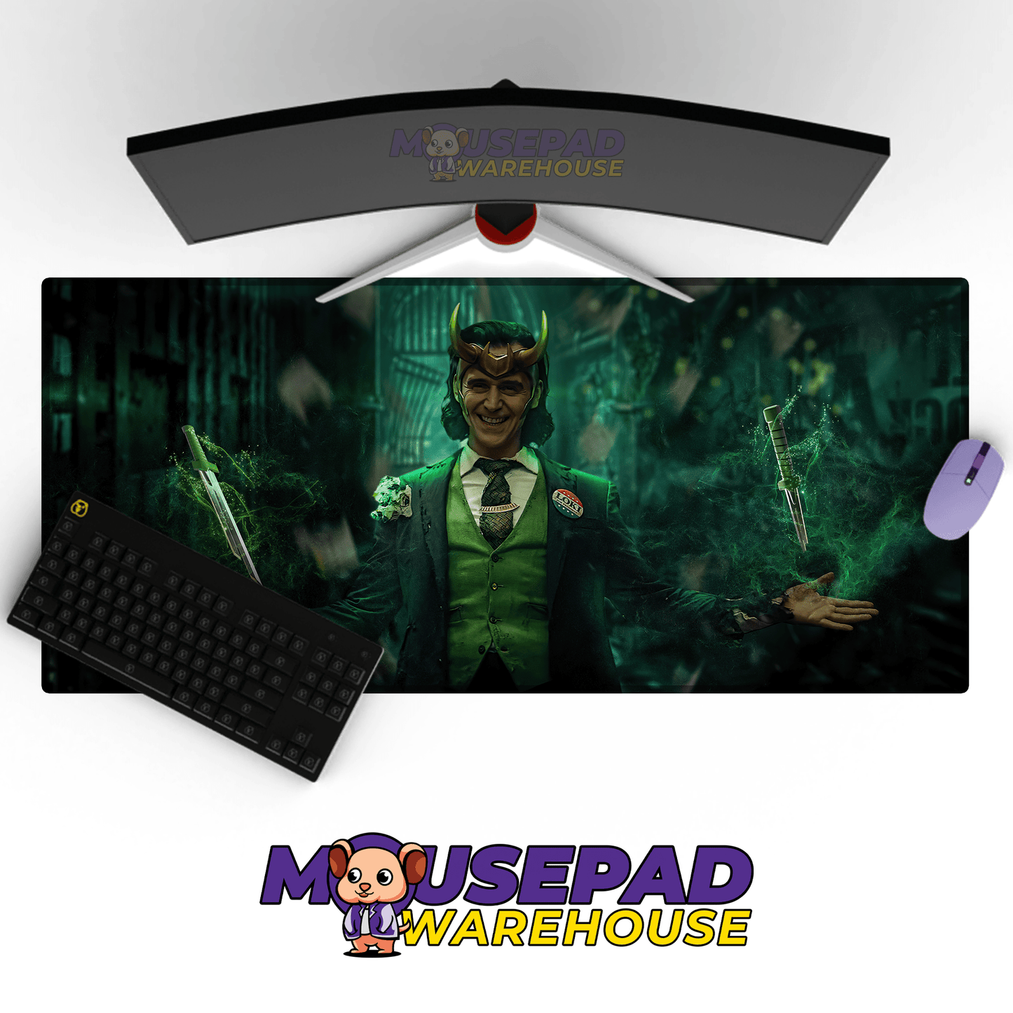 Loki TV Show Mousepad 1123510 - Mousepad Warehouse