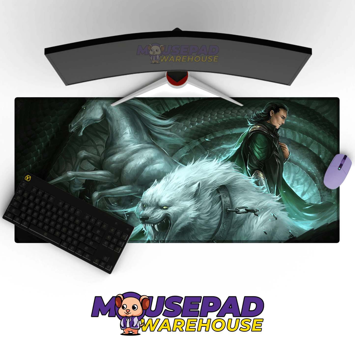 Loki TV Show Mousepad 43108 - Mousepad Warehouse