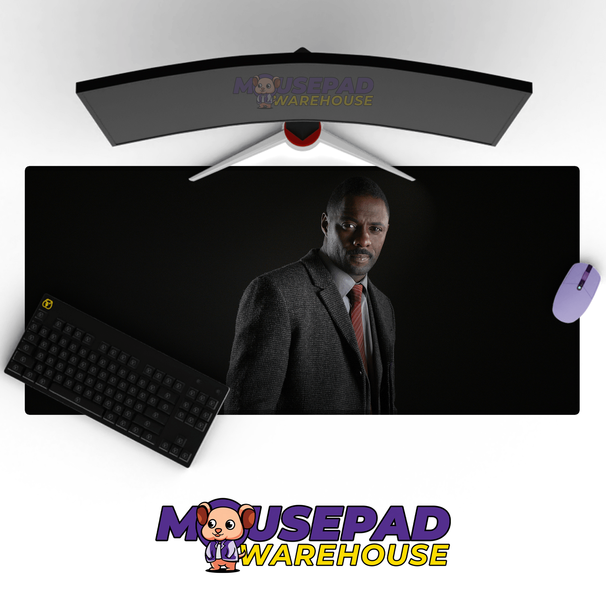 Luther TV Show Mousepad 827893 - Mousepad Warehouse