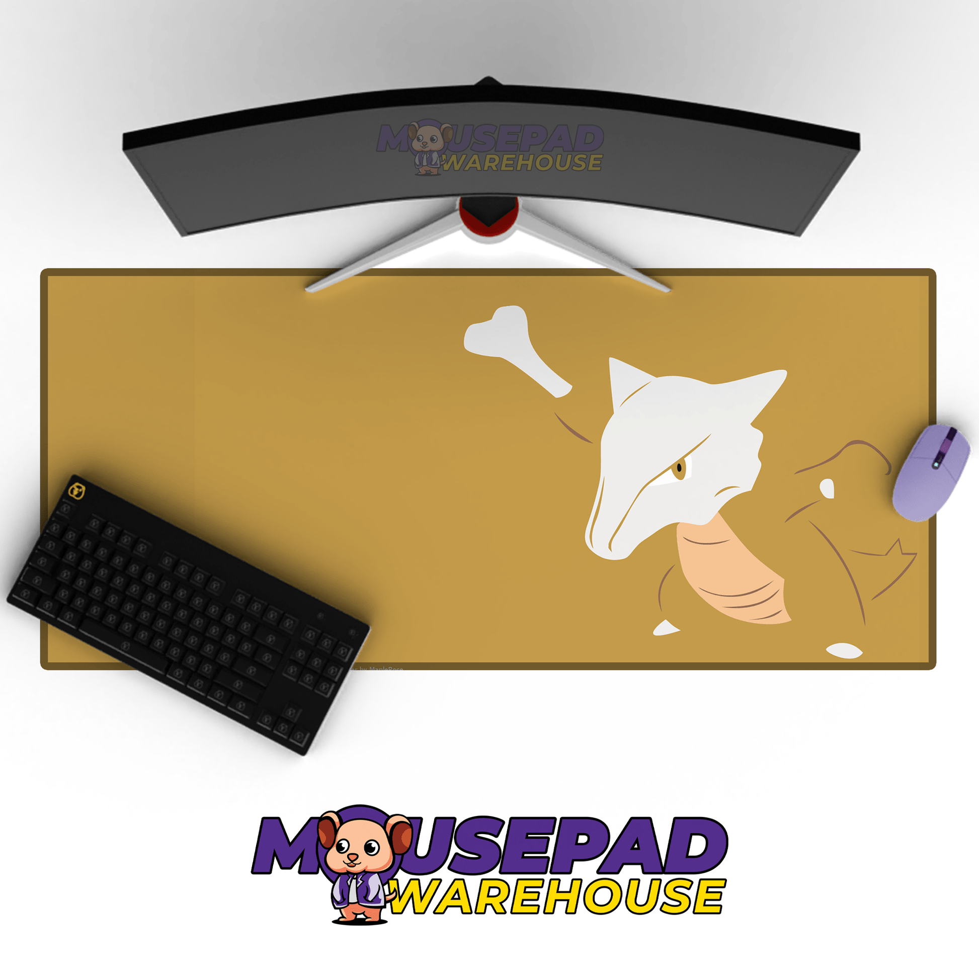 Marowak Pokemon TV Show Mousepad 416426 - Mousepad Warehouse