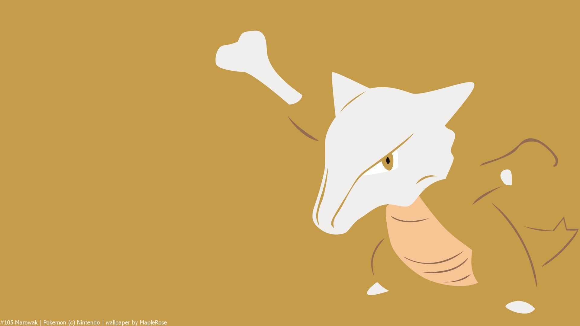 Marowak Pokemon TV Show Mousepad 416426 - Mousepad Warehouse