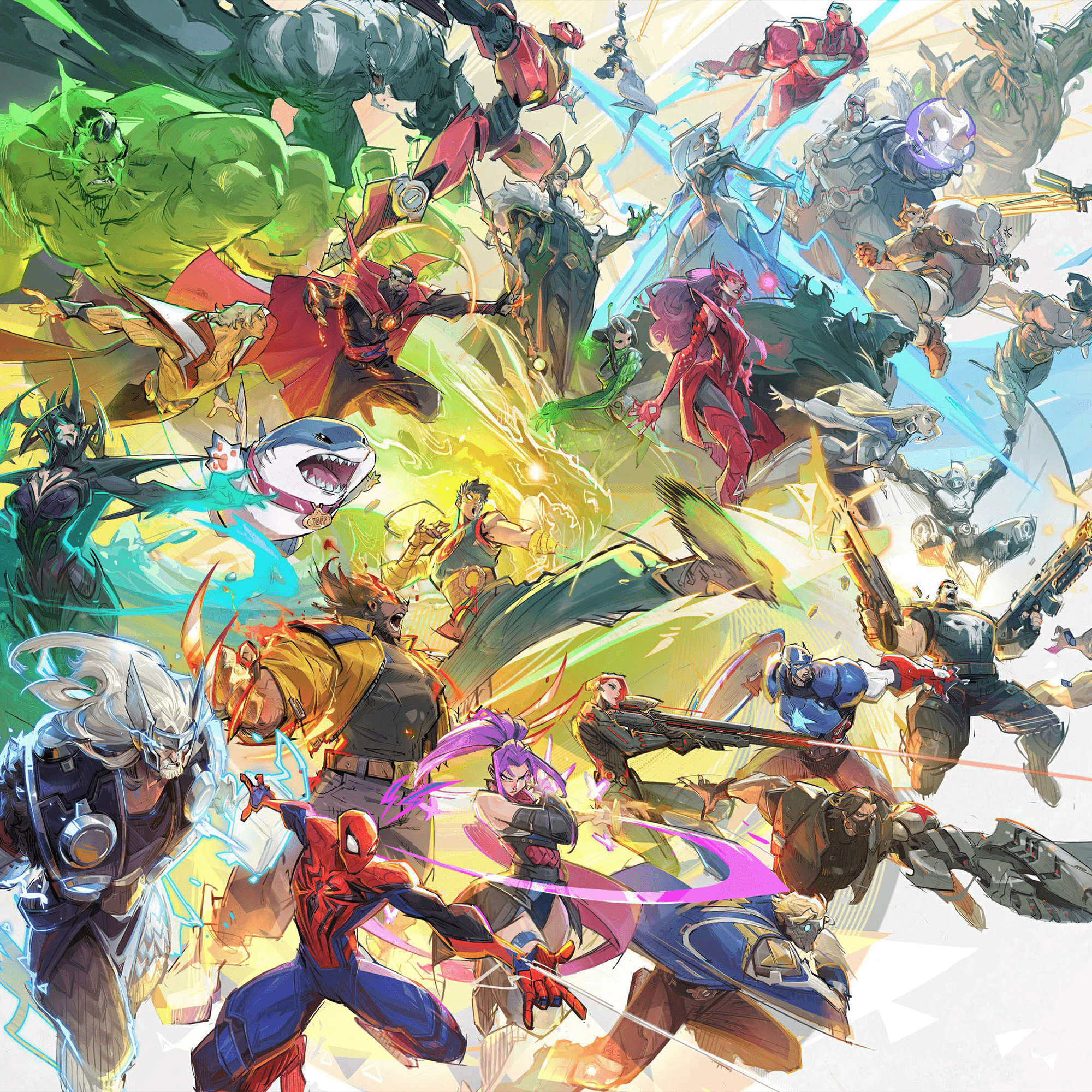 Marvel Rivals Game Mousepad 1387465 - Mousepad Warehouse