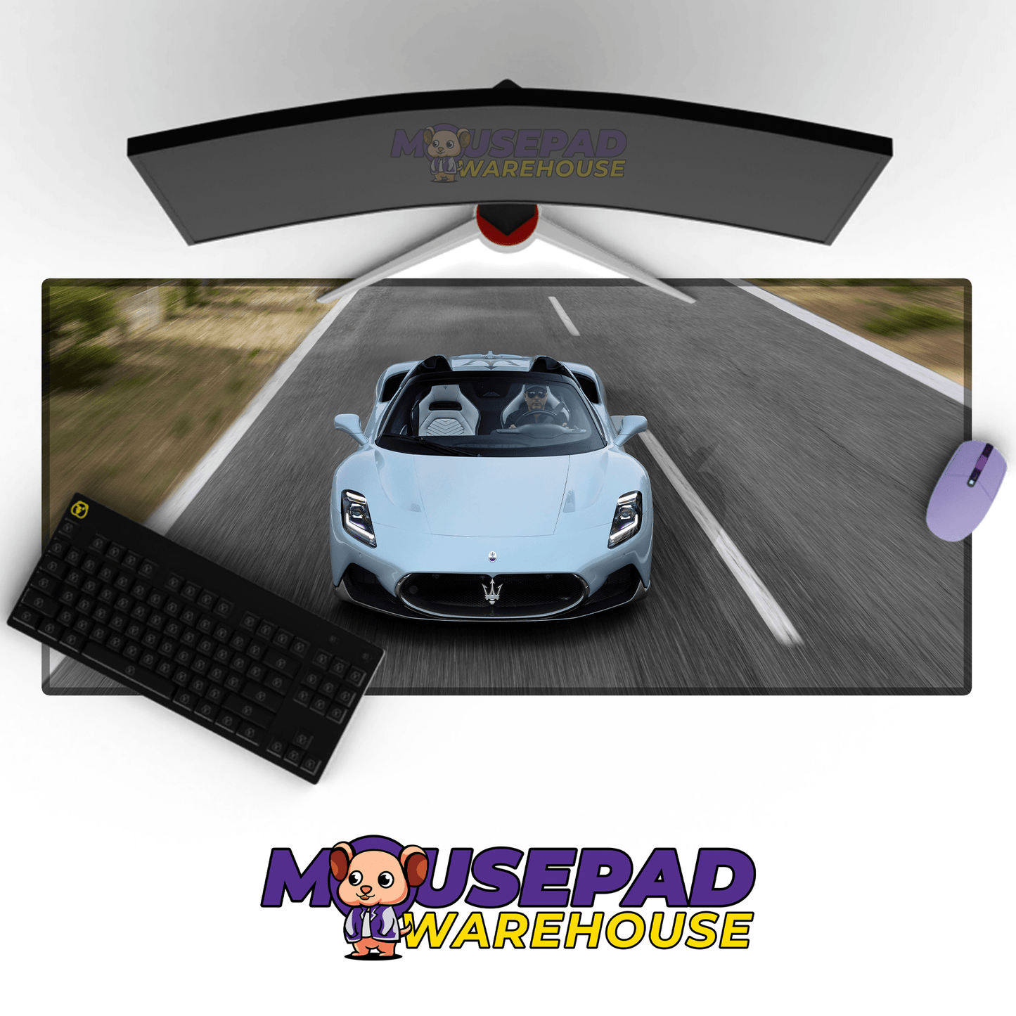 Maserati Car Mousepad 1240769 - Mousepad Warehouse