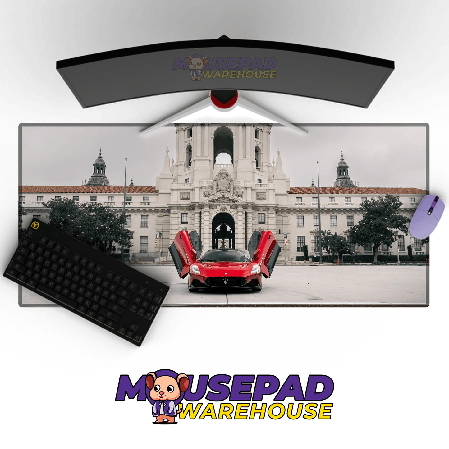 Maserati Car Mousepad 1263724 - Mousepad Warehouse