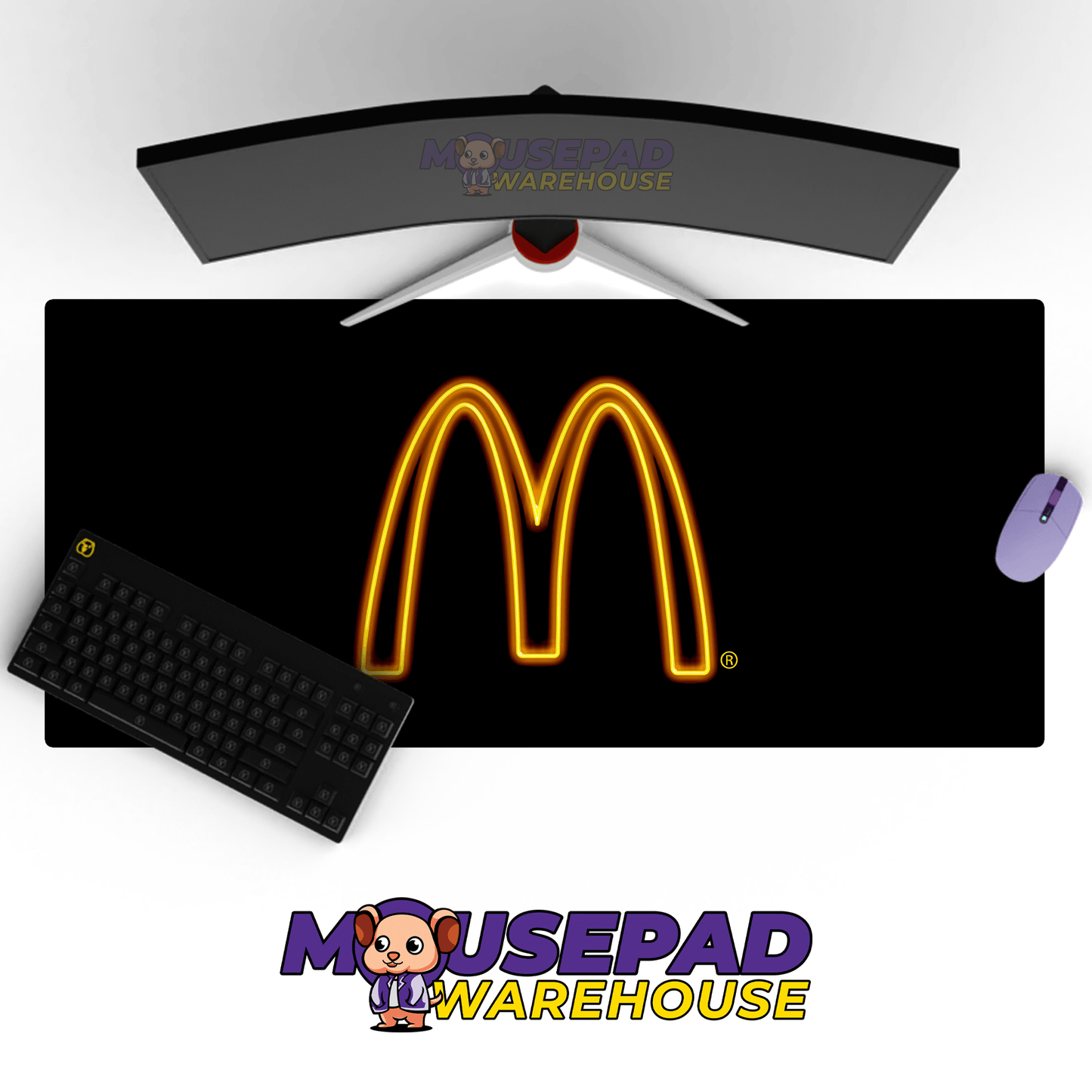 McDonald’s Brand Imagery Mousepad 1050313 - Mousepad Warehouse