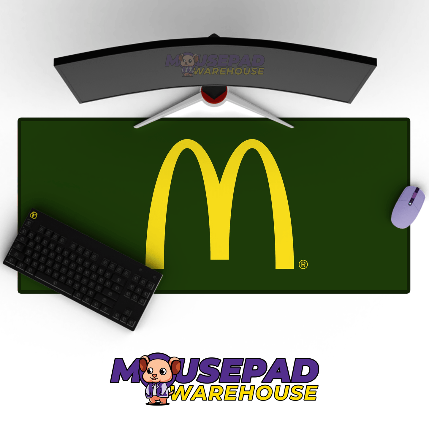 McDonald’s Brand Imagery Mousepad 1050316 - Mousepad Warehouse