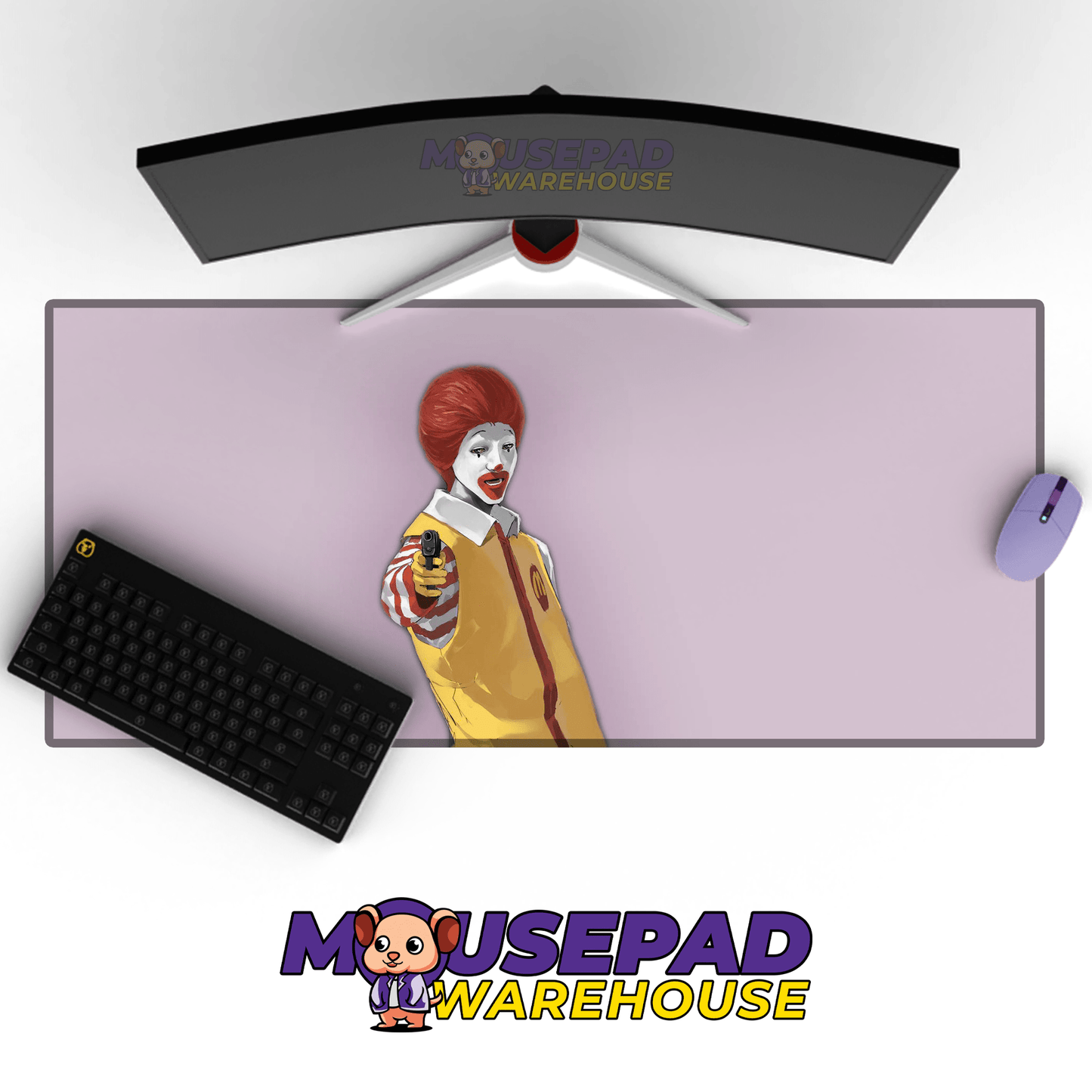 McDonald’s Brand Imagery Mousepad 1050318 - Mousepad Warehouse