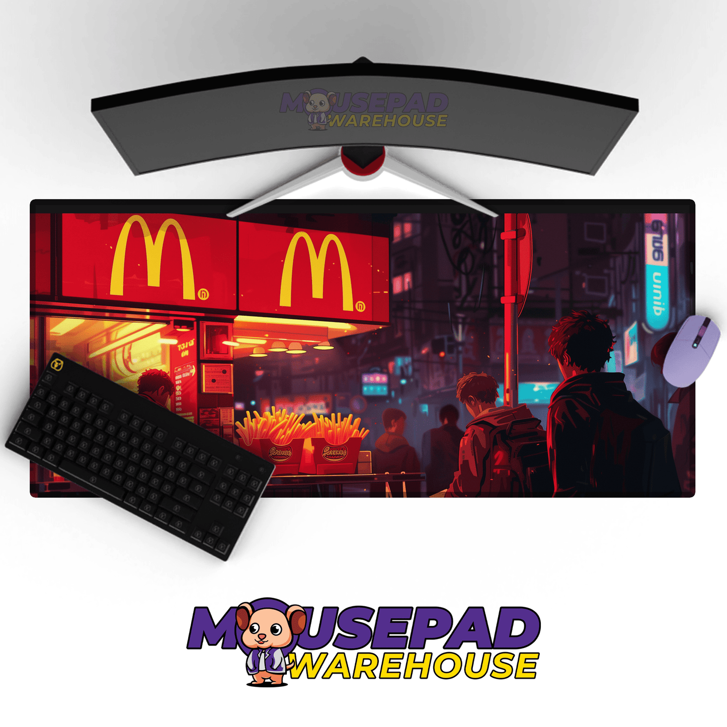 McDonald’s Brand Imagery Mousepad 1351857 - Mousepad Warehouse