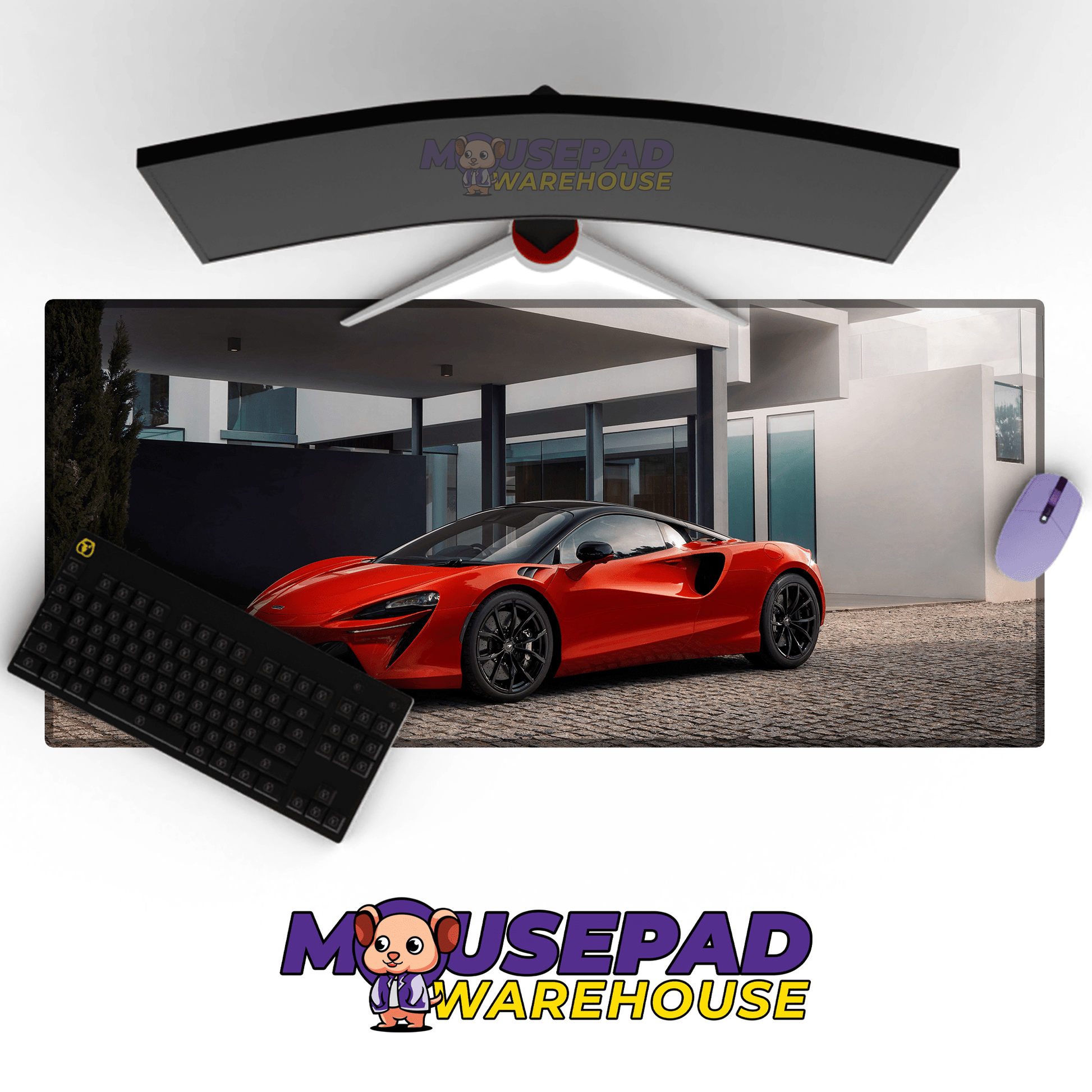 McLaren Artura Car Mousepad 1141315 - Mousepad Warehouse