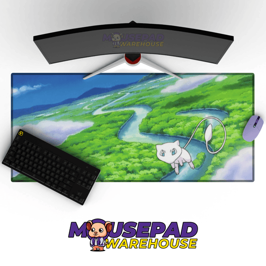 Mew Pokemon TV Show Mousepad 662103 - Mousepad Warehouse