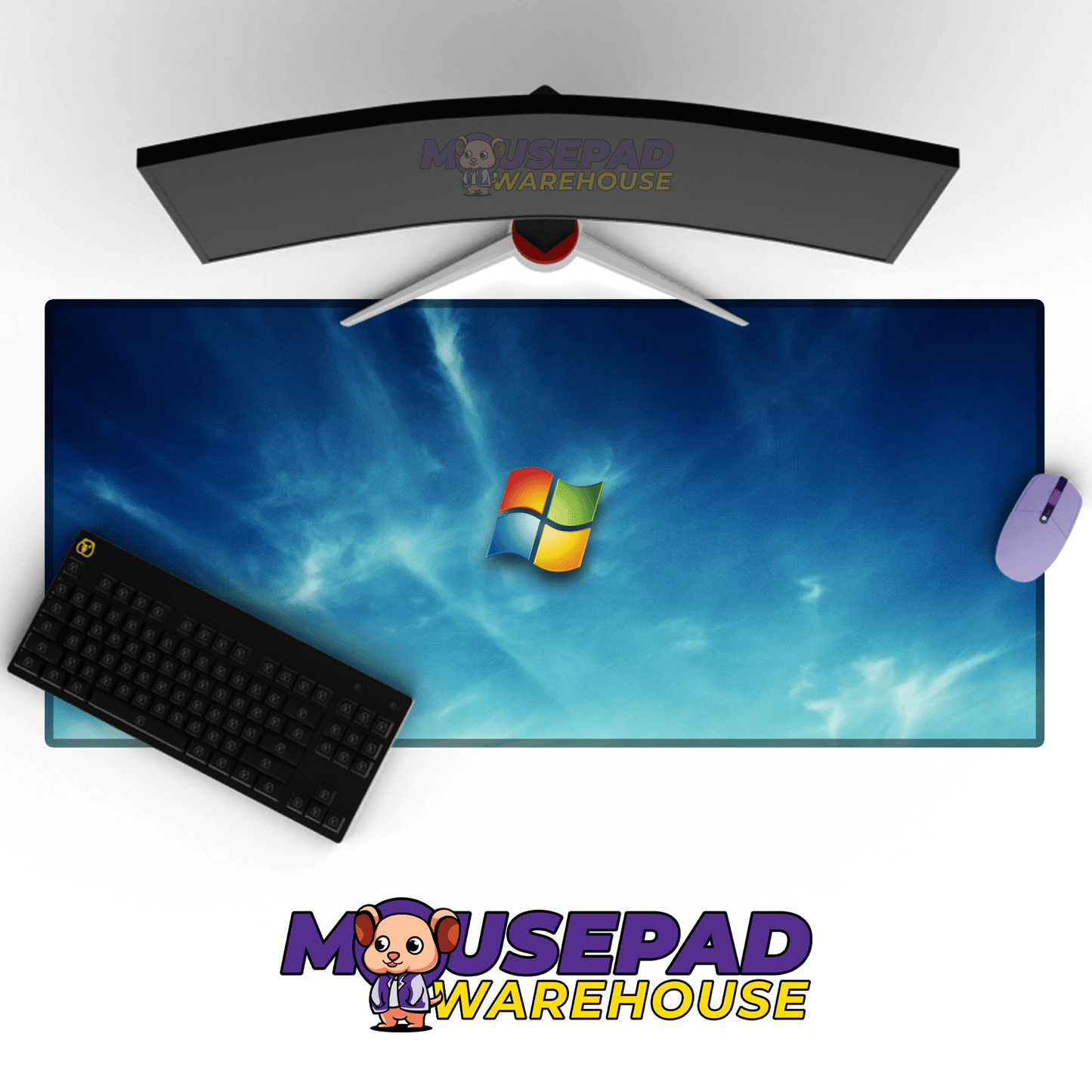 Microsoft (Windows & XBOX) Brand Imagery Mousepad 87377 - Mousepad Warehouse