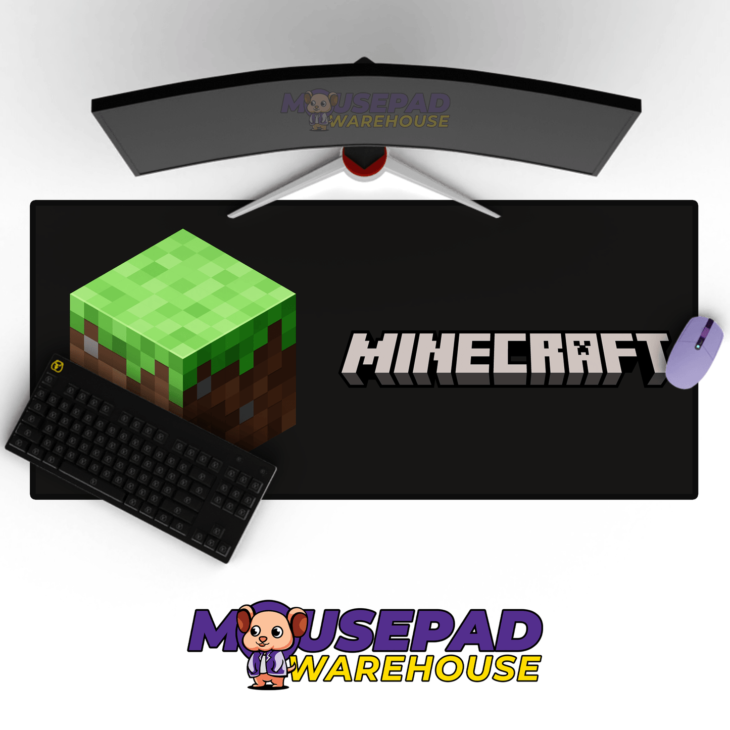 Minecraft Game Mousepad 1316640 - Mousepad Warehouse