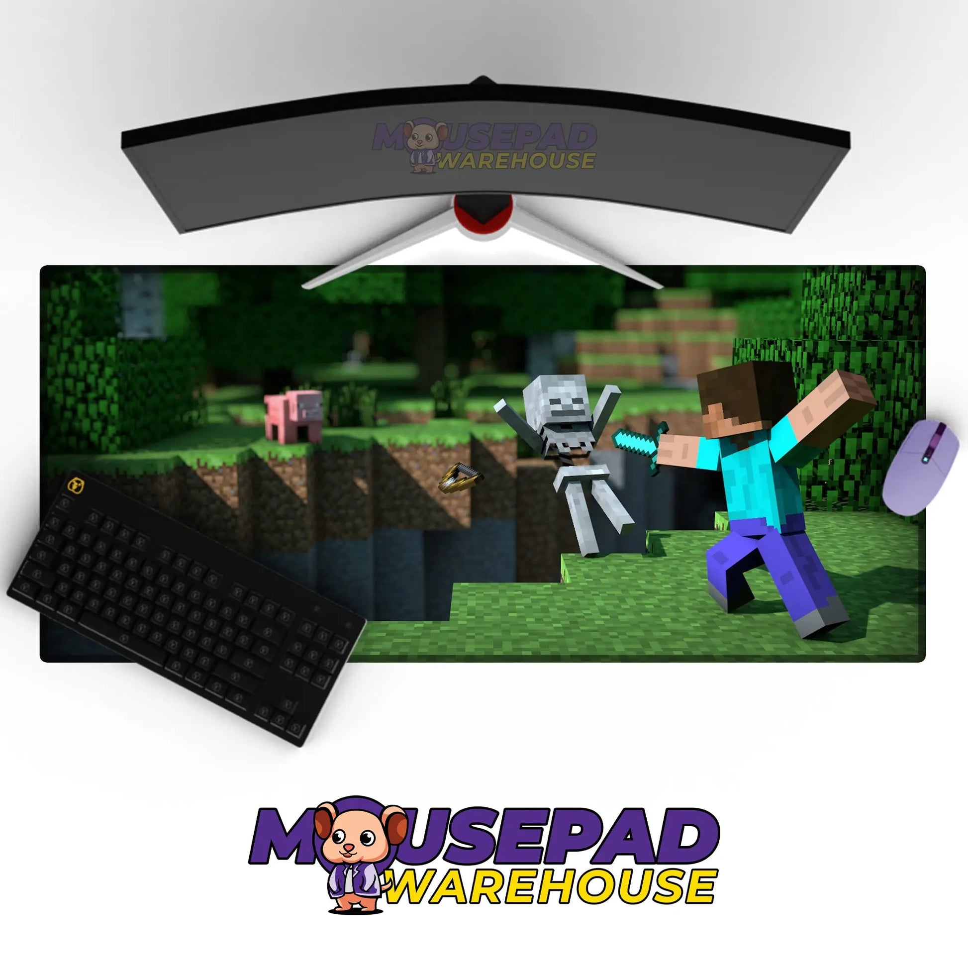 Minecraft Game Mousepad 246223 - Mousepad Warehouse