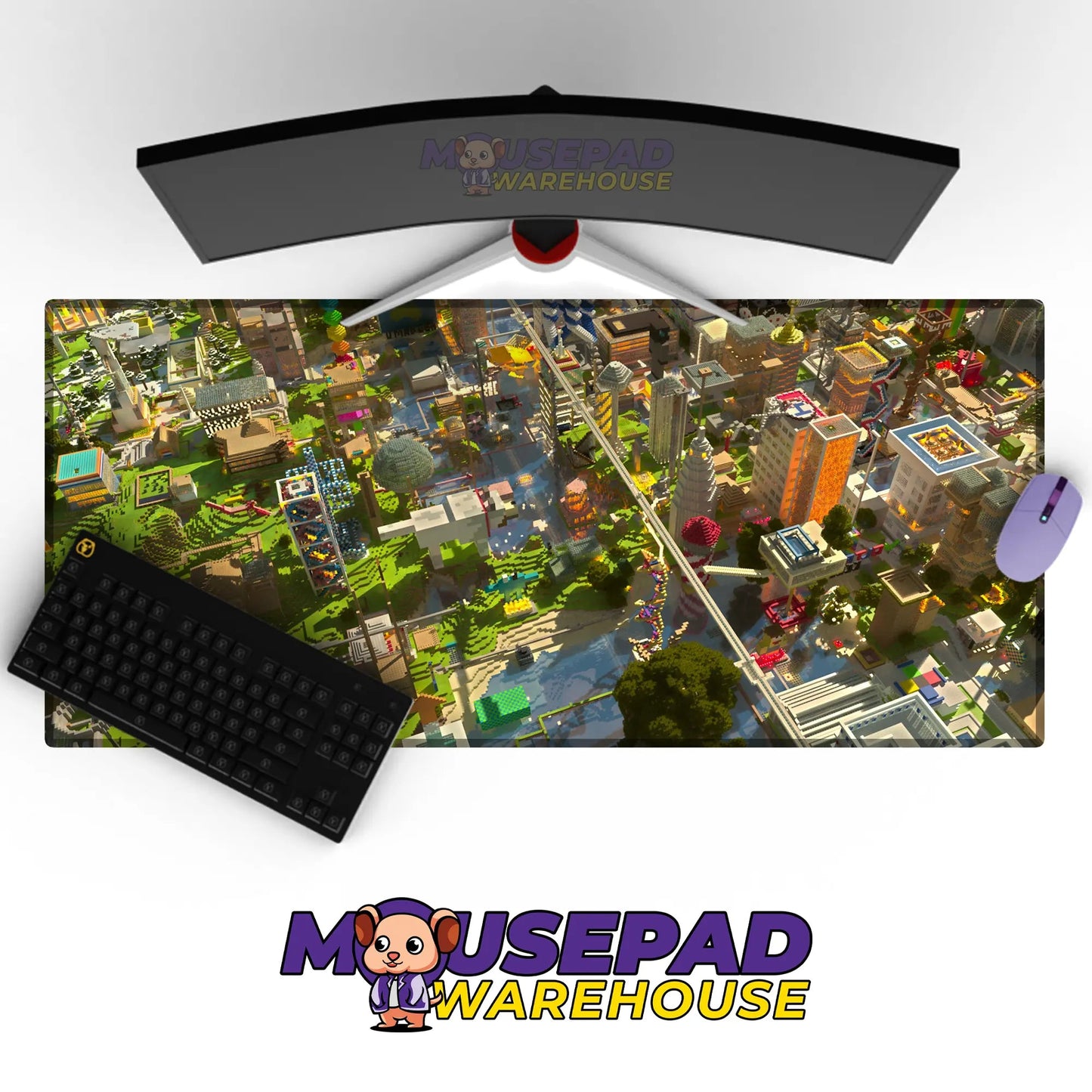 Minecraft Game Mousepad 285391 - Mousepad Warehouse