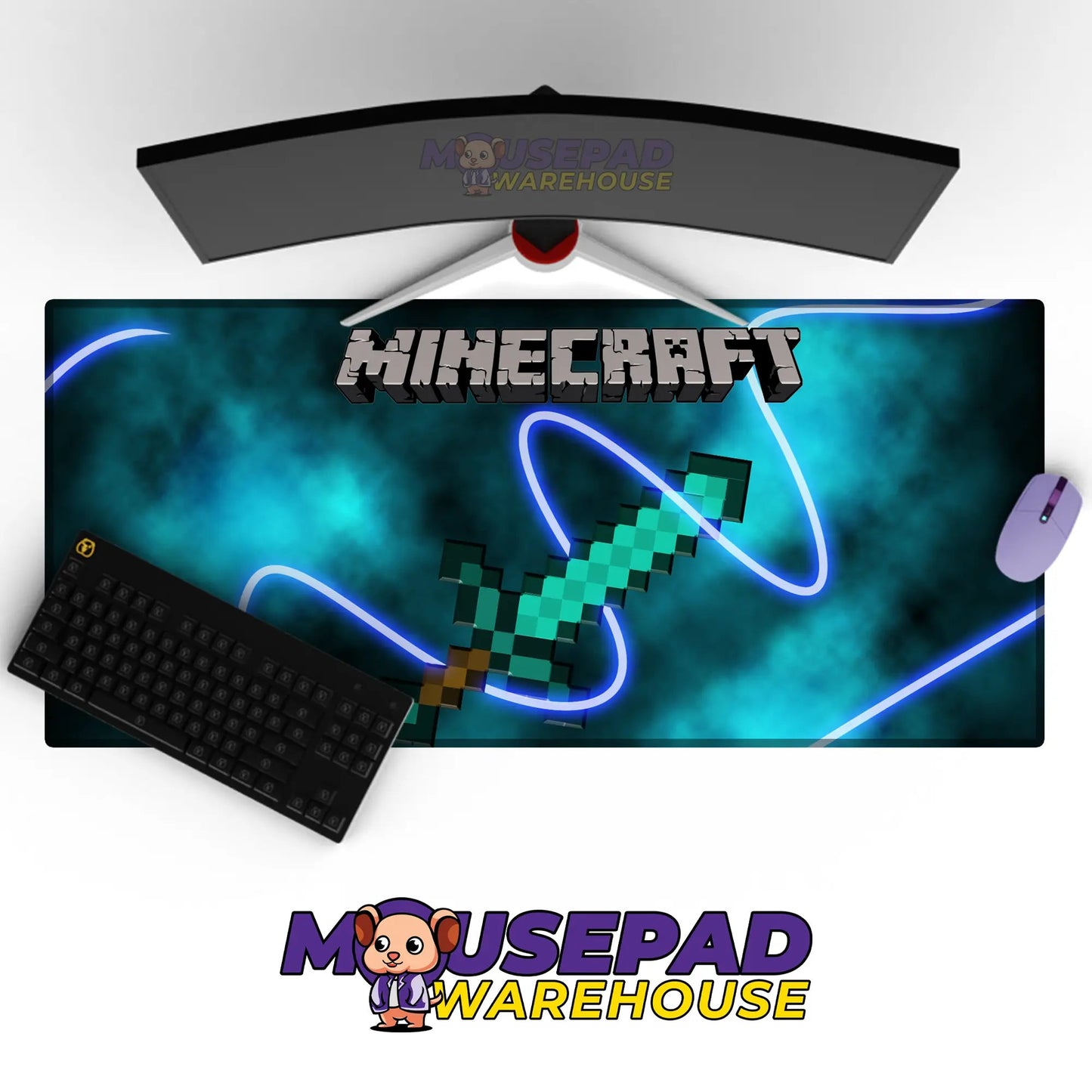 Minecraft Game Mousepad 370408 - Mousepad Warehouse