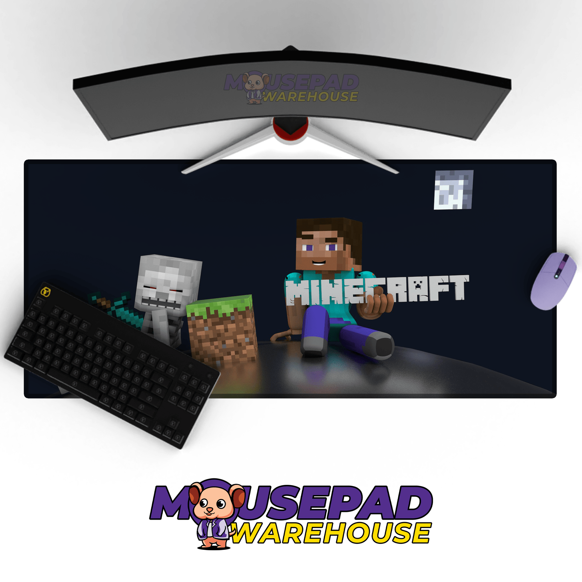 Minecraft Game Mousepad 607172 - Mousepad Warehouse