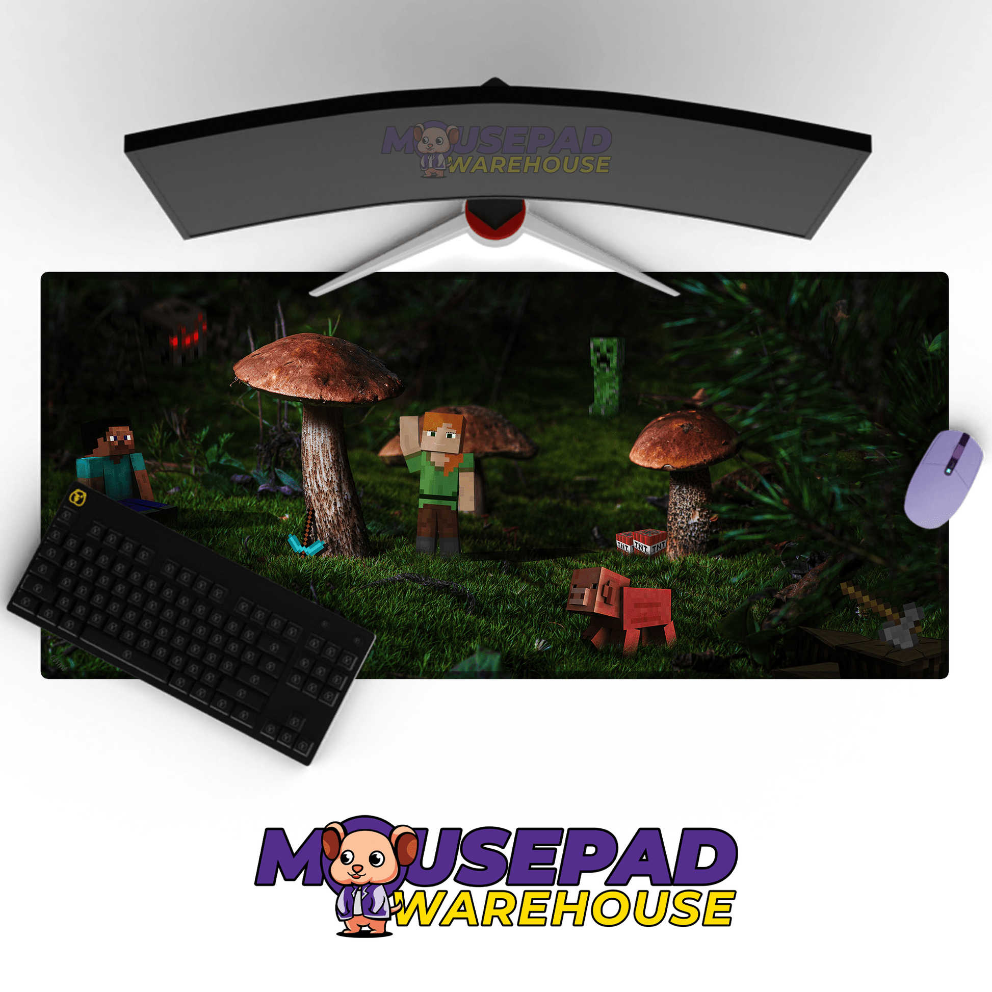 Minecraft Mousepad 1180524 - Mousepad Warehouse