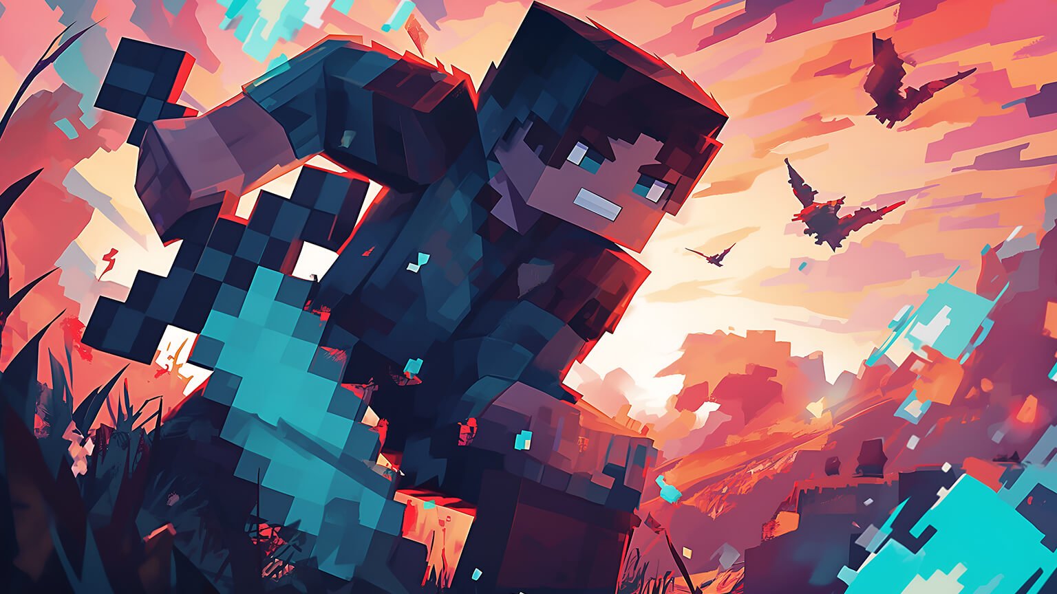 Minecraft Mousepad 57921 - Mousepad Warehouse