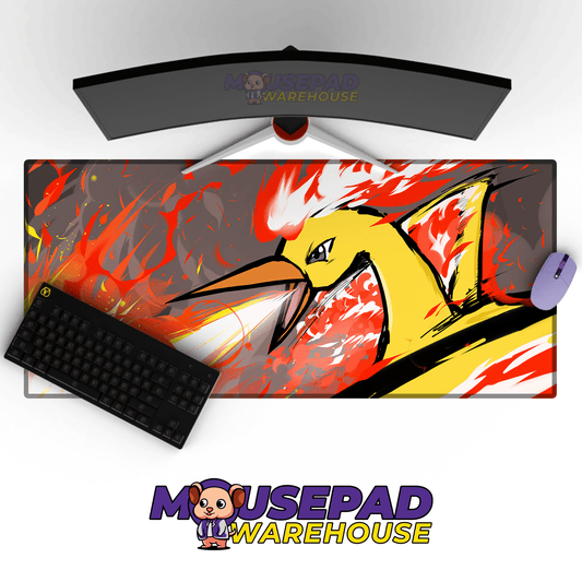 Moltres Pokemon TV Show Mousepad 727927 - Mousepad Warehouse