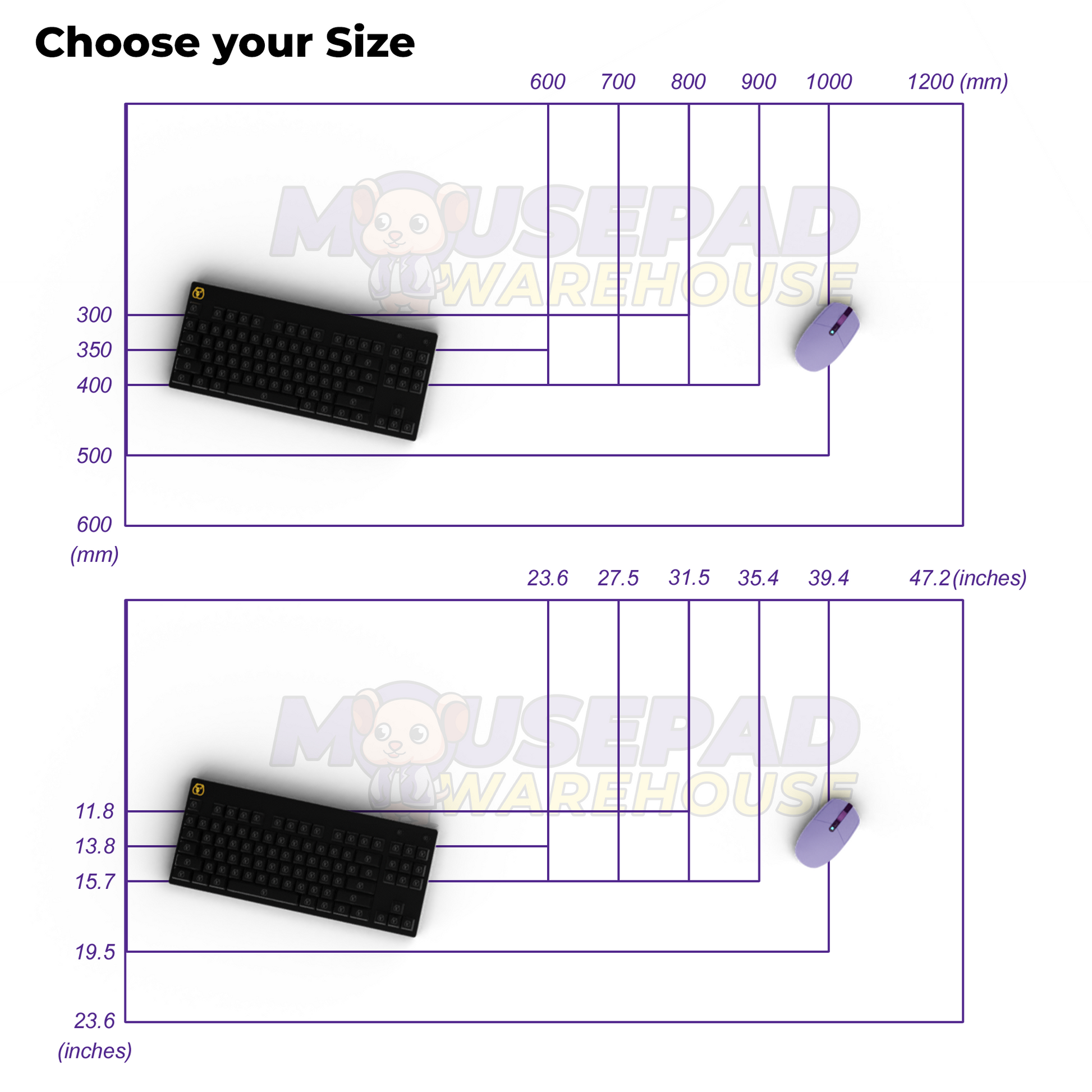 Minecraft Mousepad 57901 MousepadWarehouse.com