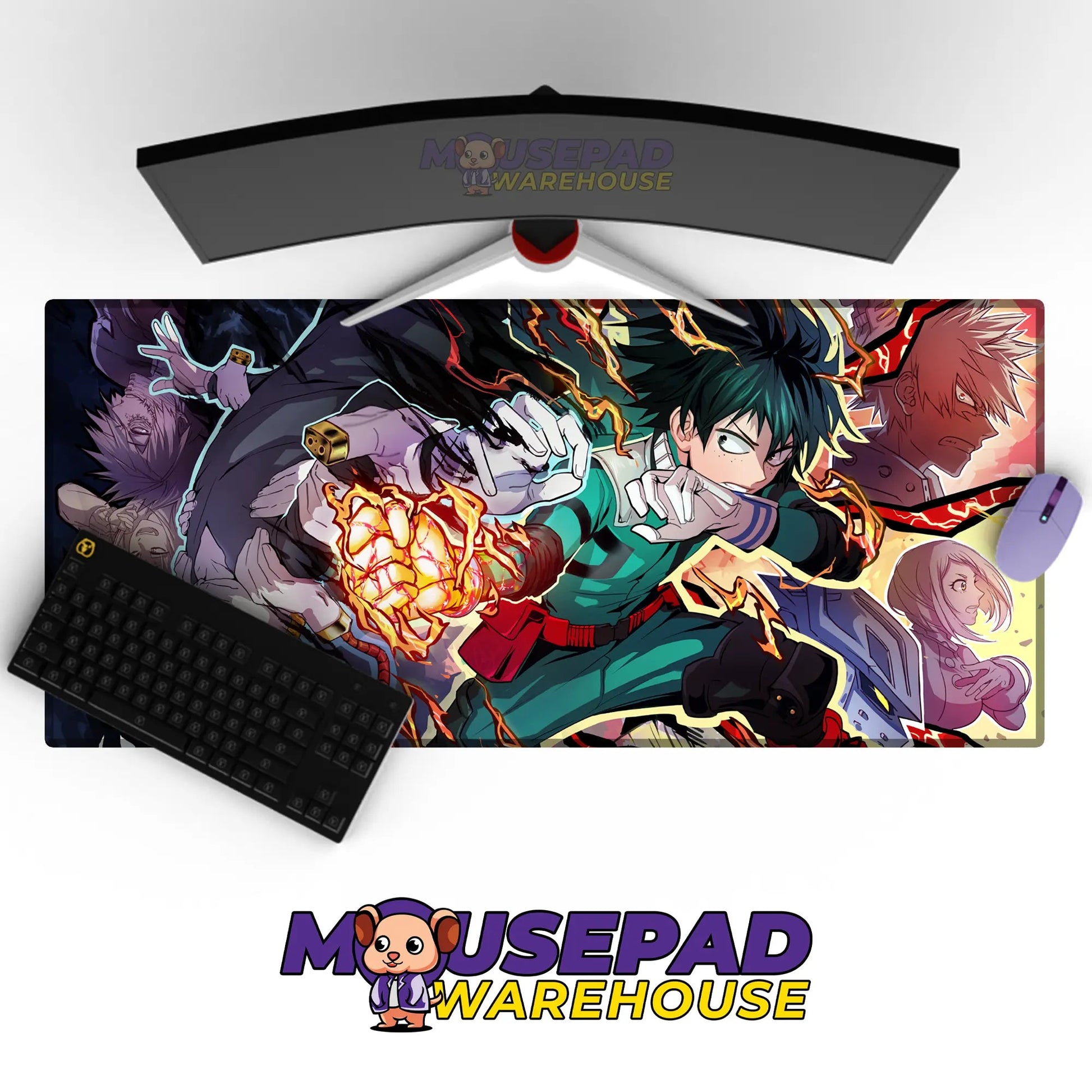 My Hero Academia Anime Mousepad 707447 - Mousepad Warehouse