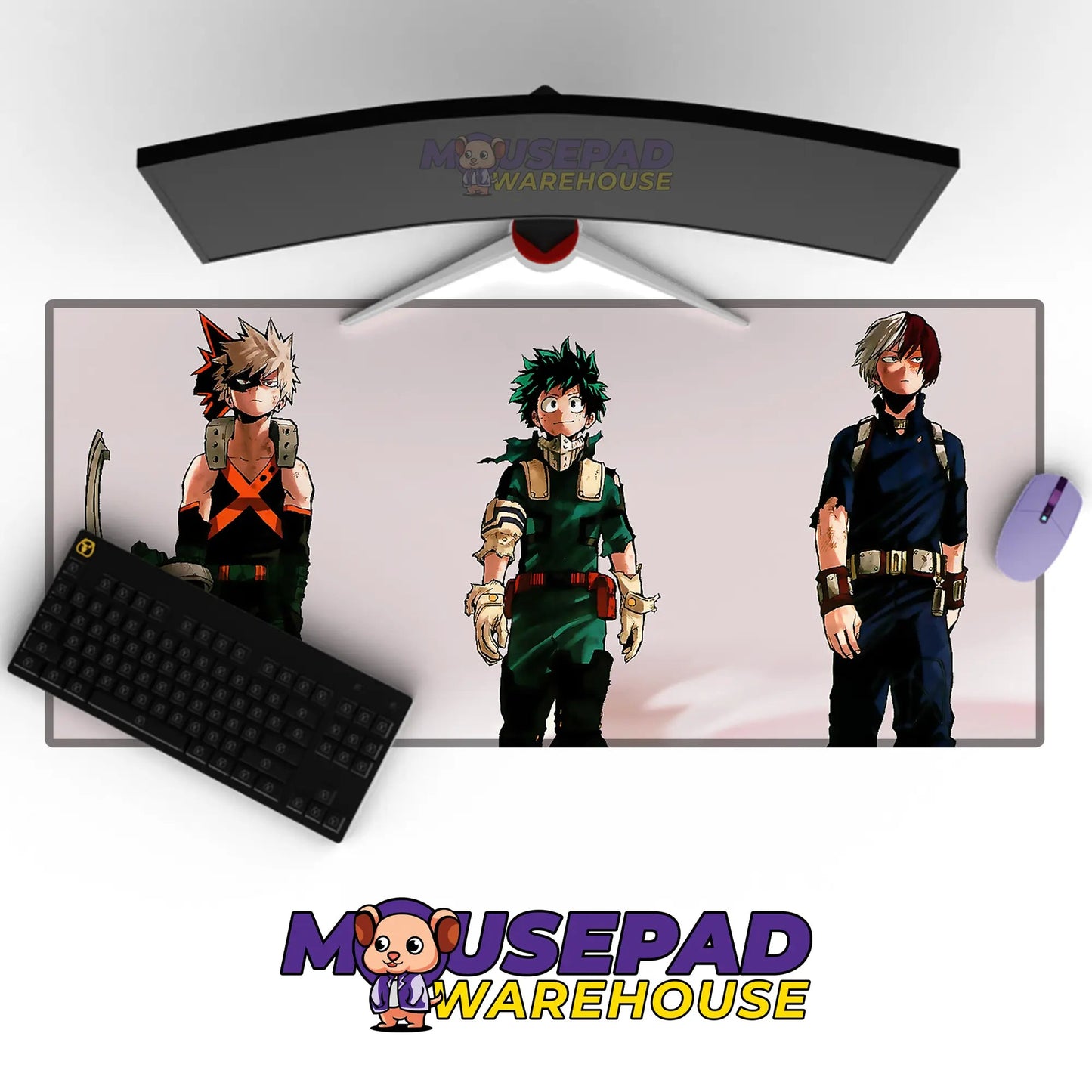 My Hero Academia Anime Mousepad 840416 - Mousepad Warehouse