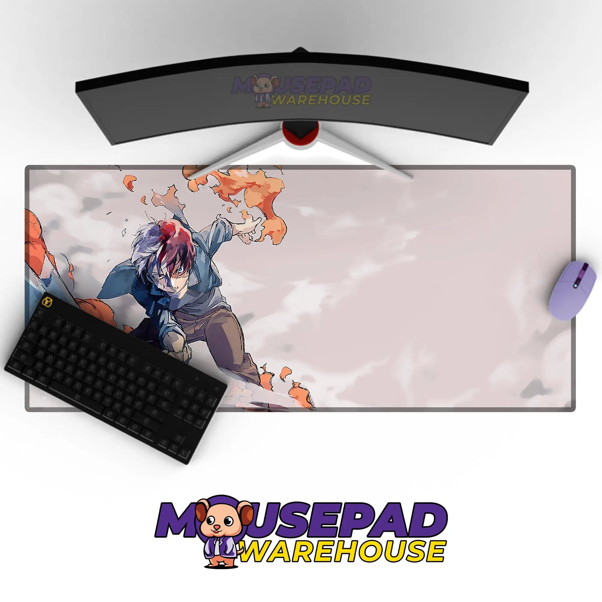 My Hero Academia Anime Mousepad 840417 - Mousepad Warehouse