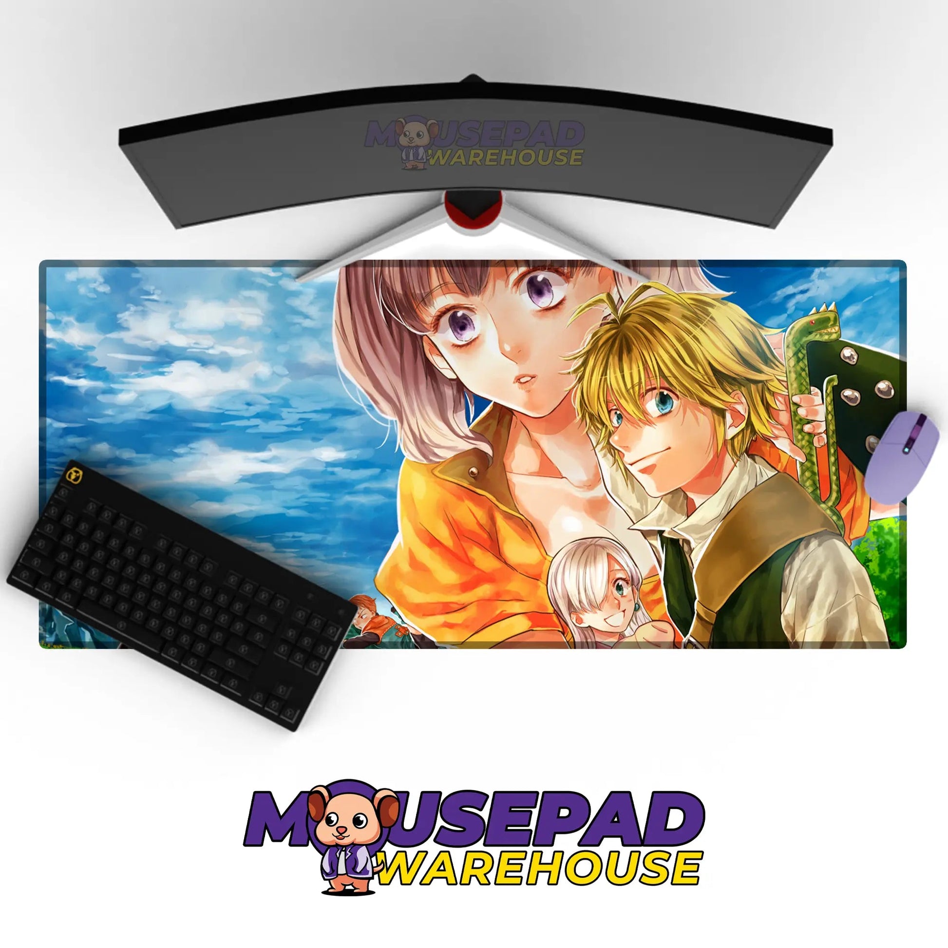 Nanatsu no Taizai (The Seven Deadly Sins) Anime Mousepad 473172 - Mousepad Warehouse