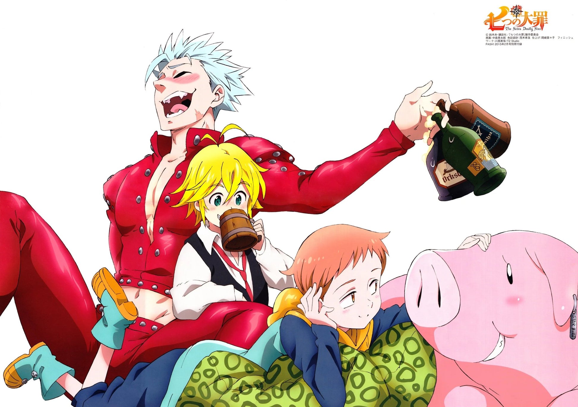 Nanatsu no Taizai (The Seven Deadly Sins) Anime Mousepad 724002 - Mousepad Warehouse