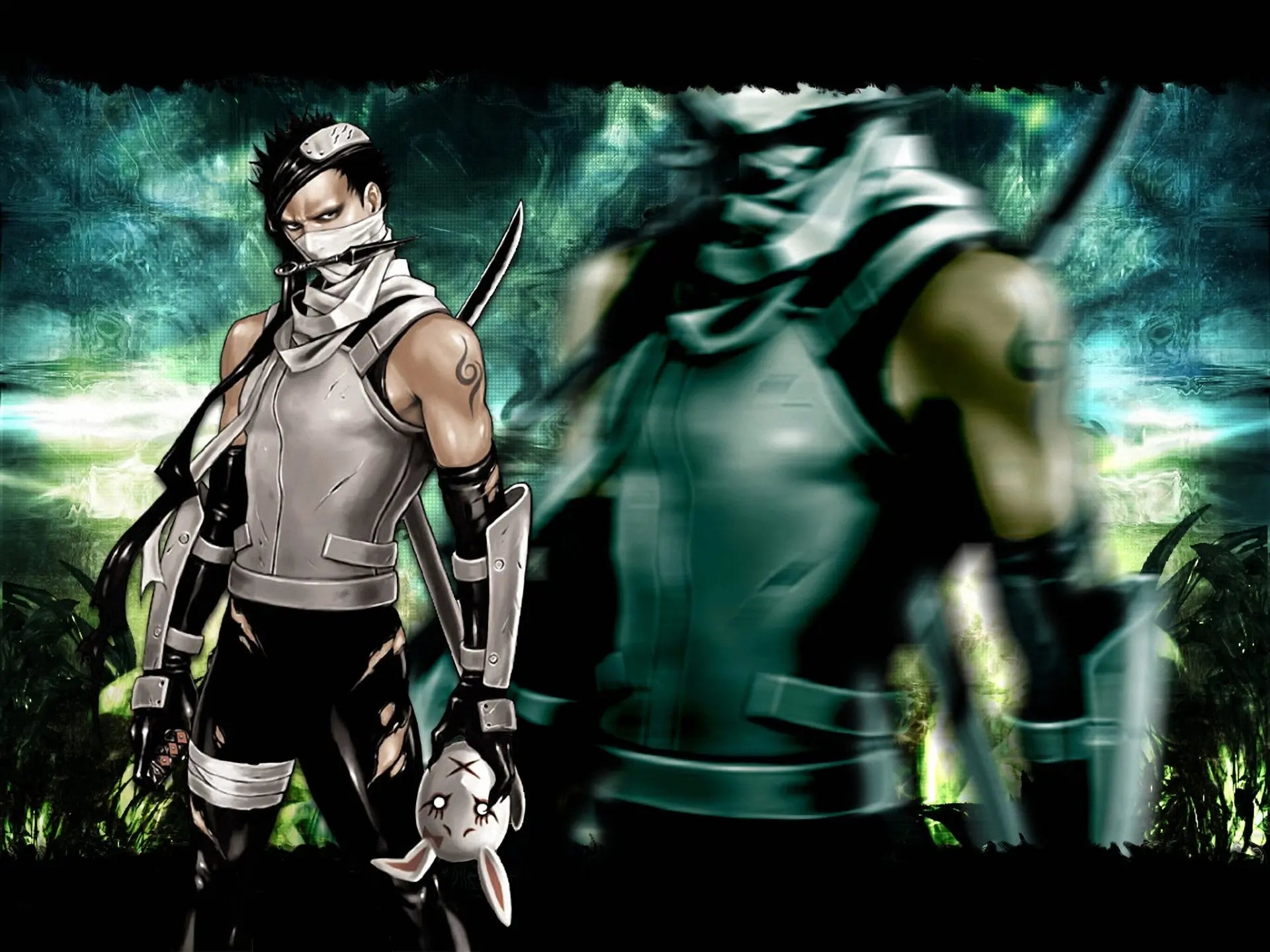 Zabuza Mist Demon Assassin Mousepad / Desk Mat - Mousepad Warehouse