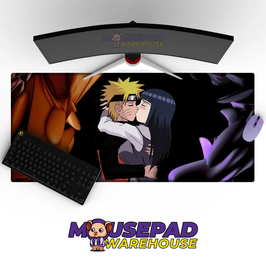 Naruto and Hinata Love Embrace Mousepad / Desk Mat - Mousepad Warehouse
