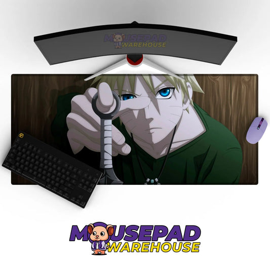 Naruto Kunai Precision Stance Mousepad / Desk Mat - Mousepad Warehouse