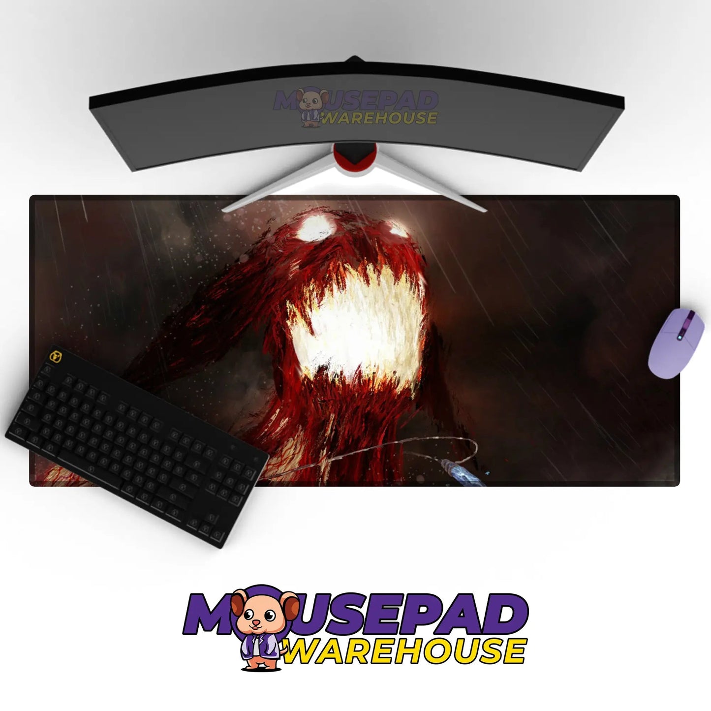 Kurama Beast of Rage Storm Mousepad / Desk Mat - Mousepad Warehouse