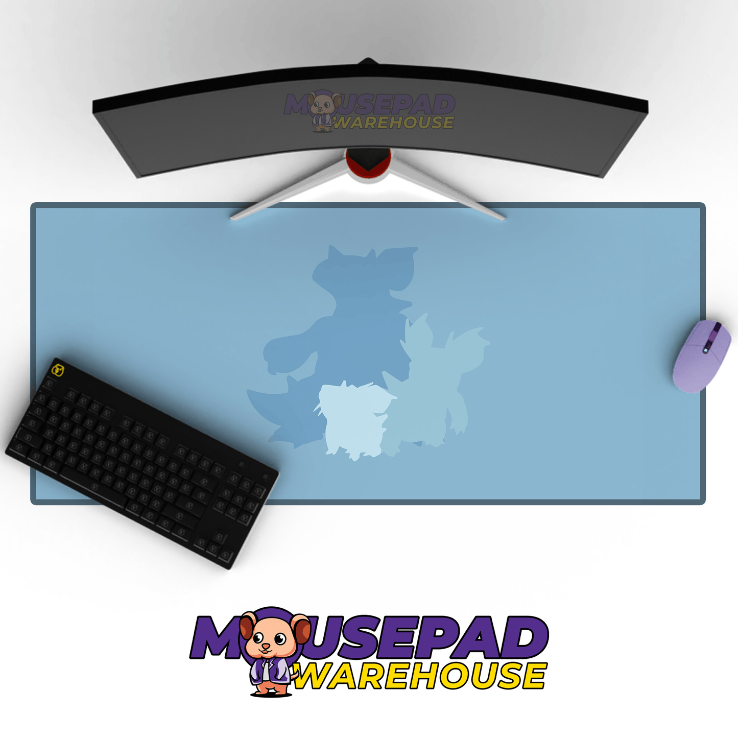 Nidoqueen, Nidorina, Nidoran Pokemon TV Show Mousepad 961672 - Mousepad Warehouse