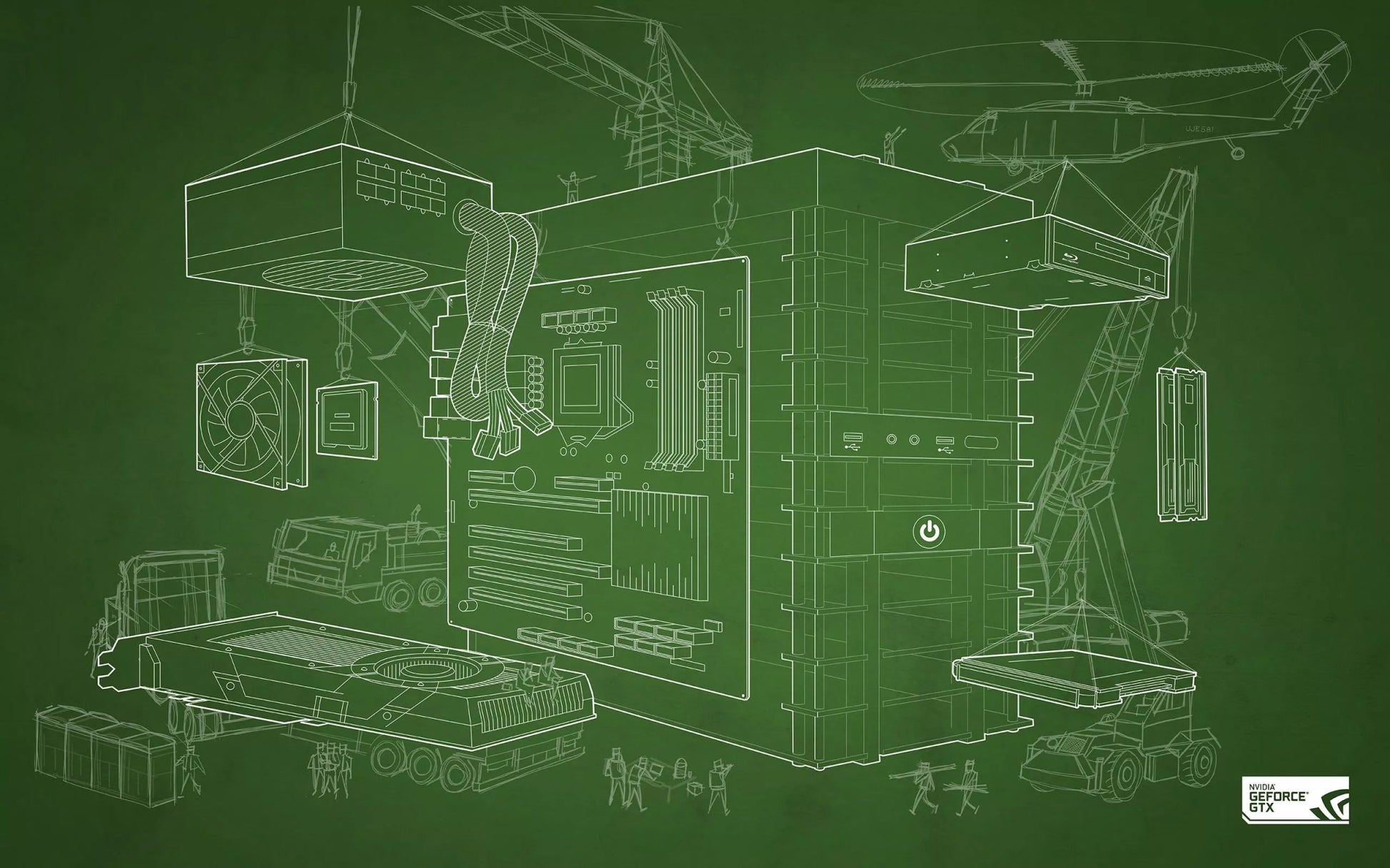 NVIDIA Mousepad 3122 - Mousepad Warehouse