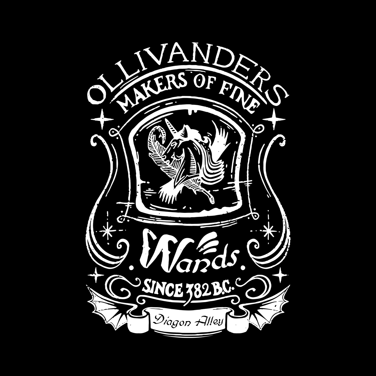 Ollivanders Wand Shop Harry Potter Mousepad HP8905 - Mousepad Warehouse