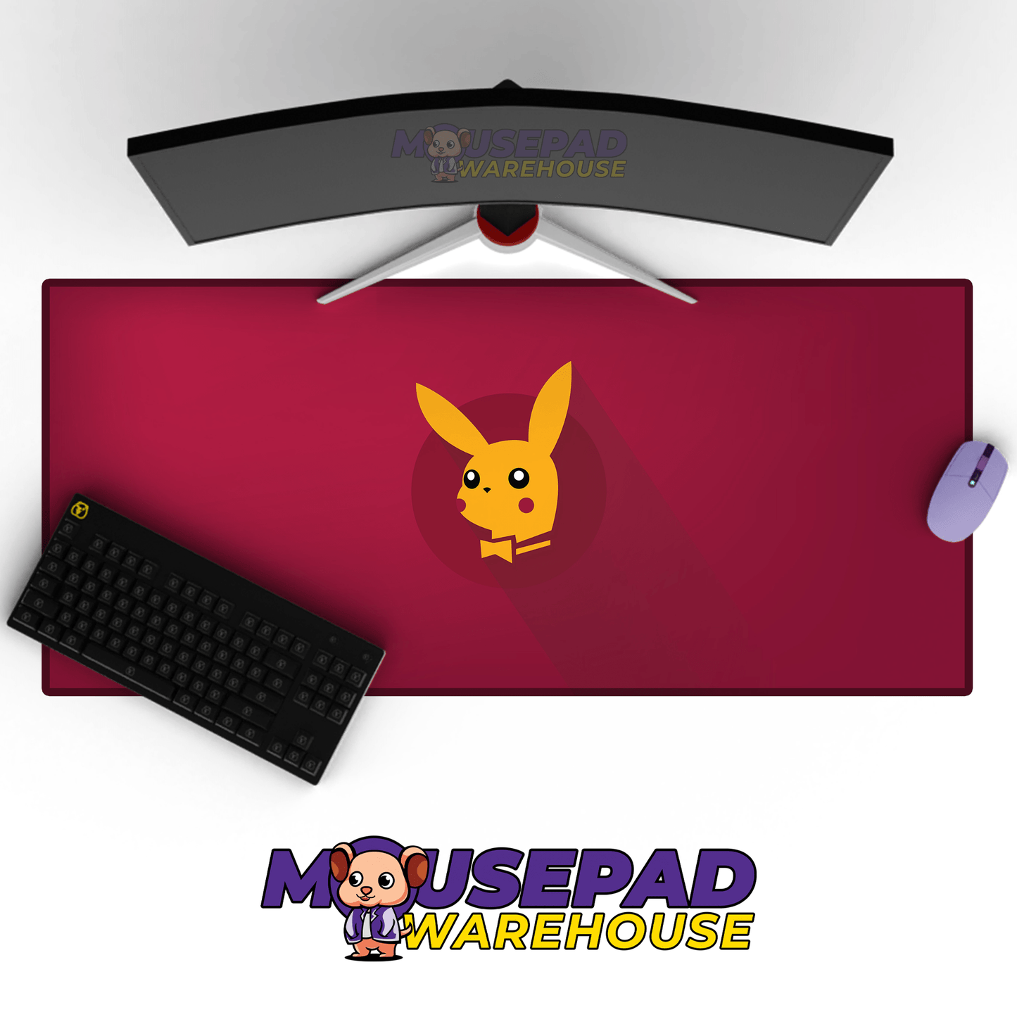 Pikachu Pokemon TV Show Mousepad 877052 - Mousepad Warehouse