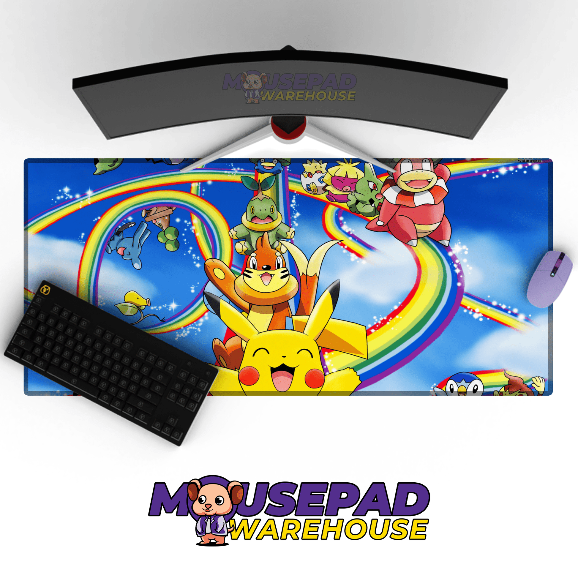 Pokemon TV Show Mousepad 675514 - Mousepad Warehouse